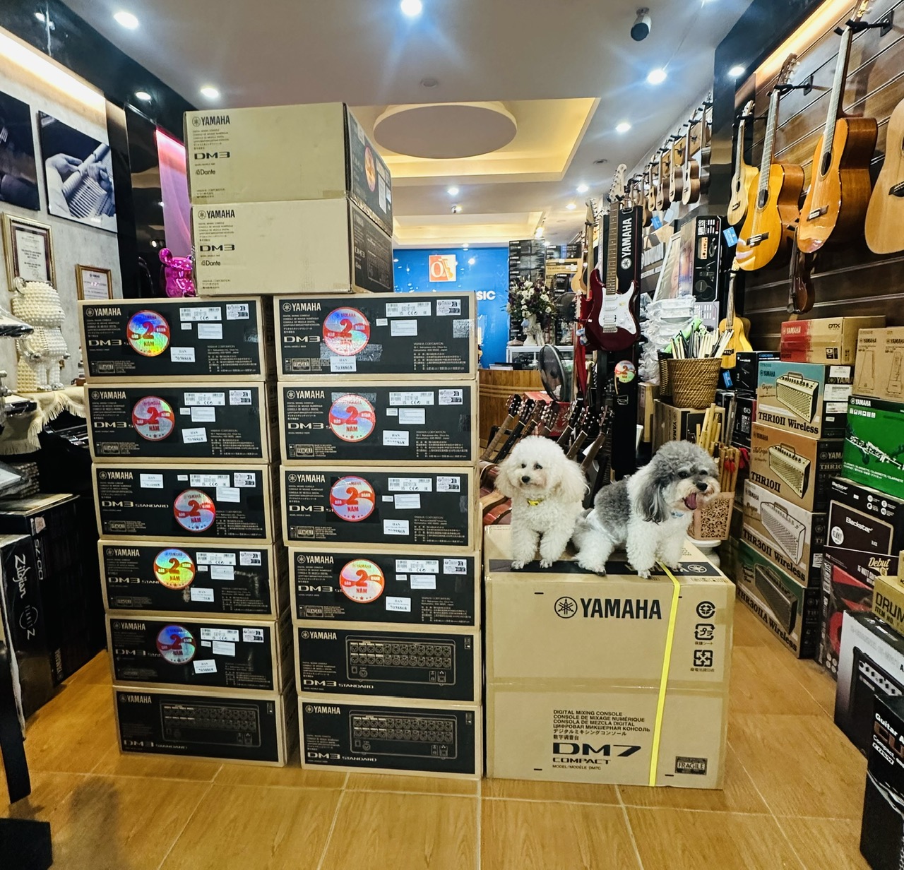 Digital Mixer Yamaha DM7 lại về hàng tại Quý Thành Music Digital Mixer Yamaha DM7 lại về hàng tại Quý Thành Music