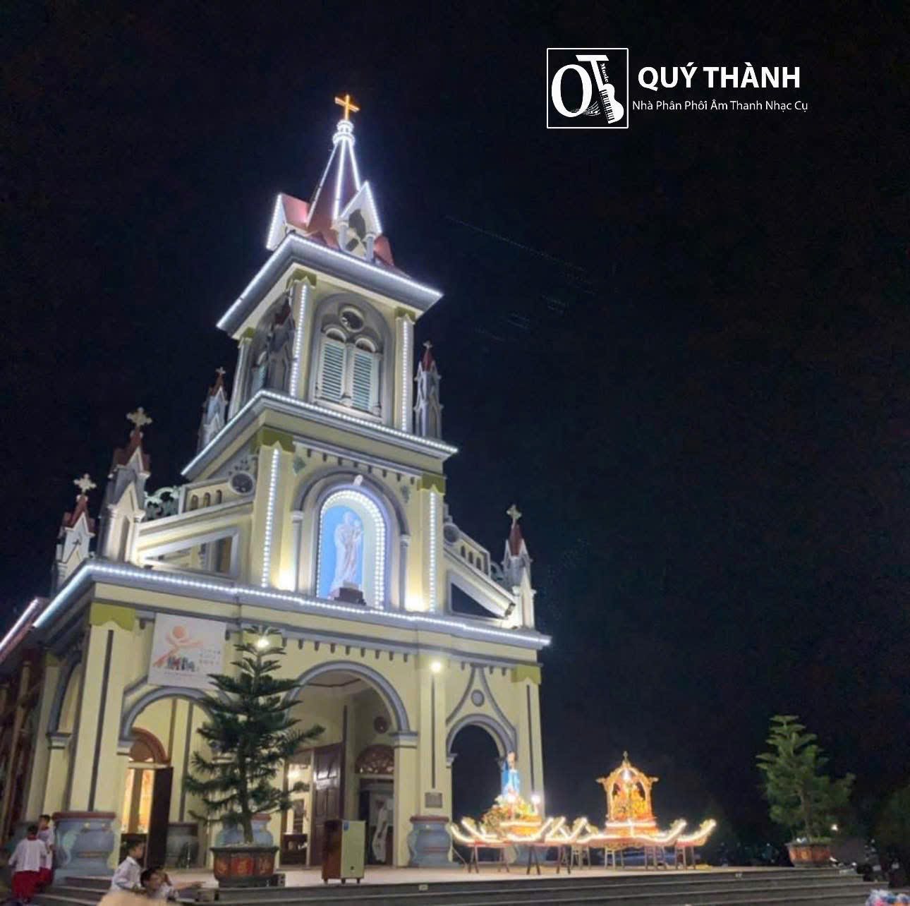 QUÝ THÀNH MUSIC CUNG CẤP HỆ THỐNG ÂM THANH FULL YAMAHA TẠI NHÀ THỜ TÂN THỊNH – YÊN BÁI