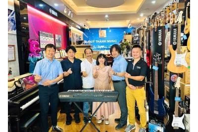 ĐÓN TIẾP CHUYÊN GIA YAMAHA TẠI QUÝ THÀNH MUSIC